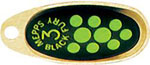 ������ ����������� Mepps Black Fury Gold/Chart