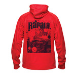 Толстовка RAPALA Red logo Splash XXL