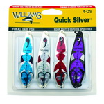 Набор блесен Williams 4-QS Quick Silver 4-pack