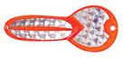 Колеблющаяся блесна Luhr Jensen LOCO 0157 Fire/Silver Prism-Lite Brass Back
