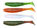 Мягкий Воблер SLIT SHAD 3 - 75MM - (020+044+029+040 набор разных цветов)
