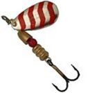 Блесна BRETTON Red zebra 2 (серебро/красные полосы)
