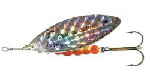 Блесна вращающаяся Mepps Aglia Long Rainbo Silver 3, 11.5 гр