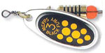 Блесна вращающаяся Mepps Black Fury Silver/Jaune 3, 6.5 гр