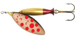Блесна вращающаяся Mepps Aglia Heavy Long Copper/Red