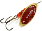Блесна вращающаяся Mepps Aglia Long Redbo Gold 3, 11.5 гр