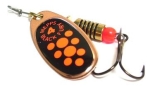 Блесна вращающаяся Mepps Black Fury Copper/Orange 3, 6.5 гр