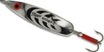 Блесна колеблющаяся Mepps Syclops Silver/Black 2, 16 гр