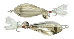 Блесна Kosadaka WARGA spoon Silver 67 мм, 20 гр