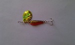 Блесна вращающаяся DAIWA Silver Creek Spinner R 1060 C / Holo Kurokin (0227)