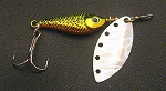 Блесна вращающаяся DAIWA Silver Creek Spinner R 1120 / Holo Green (0016)