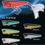 Воблер DAIWA TD Popper 1070F / M Kurogin (9502)