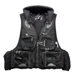 Жилет рыболовный Fishing Friends плавающий без воротника (BLACK)