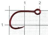 Одинарный крючок Waterland