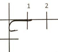 Одинарный крючок Metsui Sode