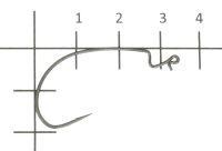 Офсетный крючок Vanfook