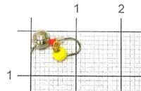 Дробинка с подвесом с ушком d4