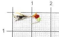 Капля полуграненая с ушком d4