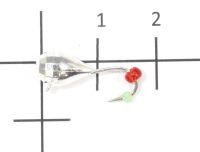 Капля полуграненая с ушком d6