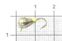 Капля с фосфорным наплывом и ушком d5