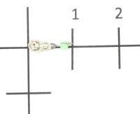 Муравей с фаской с отверстием d3