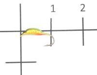 Опарыш окрашенный с ушком