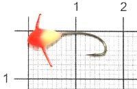 Полимер мормышка Красная шапочка