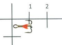 Тройник для приманок LJ с каплей 14