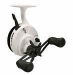 Катушка 13 Fishing Black Betty Free Fall Ghost Ice Reel 2.5:1 - Left Hand BlackOut Glow  (бело-черная)