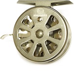 Катушка Kosadaka Explorer 60L проводочн. универс. металл.  с рычажн. спуском