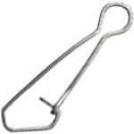 Застежка Kosadaka Hooked snap №0 (20шт.) 1000BN-0