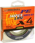 Леска плетеная Kosadaka SUPER LINE PE X4 150м dark green 0.25 mm