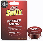 Леска SUFIX Feeder mono красная 150м 0.25мм 5,4кг