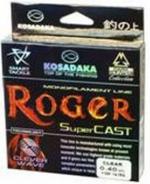 Леска Kosadaka ROGER SuperCast 110 м прозрачная 0,35 мм Тест: 11,7 кг