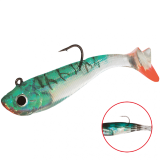 Виброхвост "Crystal Fish" WXH-50-10см/ 37 оснащенный (1уп.-2) (WXH-50-10CM-37)