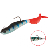 Виброхвост "Crystal Fish" WXH-55- 8см / 8 оснащенный (1уп.-2) (WXH-55-8CM-8)