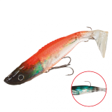 Виброхвост "Crystal Fish" WXH-59- 8см/ 37 оснащенный (1уп.-2) (WXH-59-8CM-37)