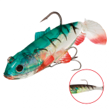 Виброхвост "Crystal Fish" WXH-63- 6см/ 57 оснащенный (1уп.-2) (WXH-63-6CM-57)