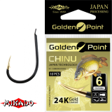 *Крючки " Mikado - GOLDEN POINT - CHINU "  (HG-CHINU)