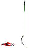 AMC-P09-6 Поводок карповый "Mikado" 09 "BLOW OUT RIG" 23см, кр.№6, 15 lbs (уп.-2) (AMC-P09-6)