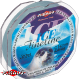 Леска "Mikado" Fine Line Ice 0,20 (30м) - 5,10 кг (ZJD 020)