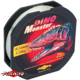 Леска "Mikado" DINO MONSTER  0,16 (25м) - 3,65 кг (ZDF 016)