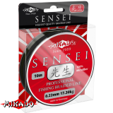 Плетеный шнур " Mikado " SENSEI BLACK 0,14 (10м) - 9,40кг (Z11B-014)