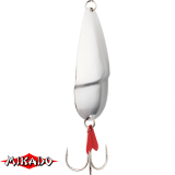 Блесна колеблющаяся "Mikado" EZZA №3/16гр. - серебро (гладкая) (PMB-WEA-16-S)