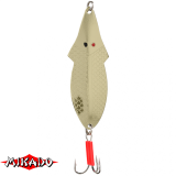 Блесна колеблющаяся "Mikado" FLAT FISH №1/21гр./6,9см - золото (PMB-WFH-21-Z)