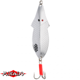 Блесна колеблющаяся "Mikado" FLAT FISH №2/30гр./8,2см - серебро (PMB-WFH-30-S)