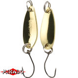 Блесна колебл. "Mikado" MINI с крюком ( 2,4см., 1,5гр.) - GOLD (PMB-I01-1.5-GG)