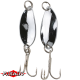 Блесна колебл. "Mikado" TROUT CAMPIONE MINI 1,4гр./2,2см - SILVER/SILVER (PMB-WTC-SS)