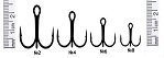 Крючок-тройник Kosadaka R-Treble № 4