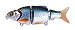 Воблер Izumi Shad Alive 4 section white fish 50 (SLOW SINKING) №1